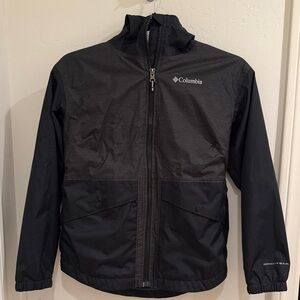 Kids Medium Columbia Charcoal and Black Jacket